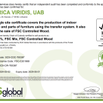 FSC® - C201968  Certificate